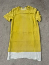 JOSEPH Silk Yellow/Cream Lined