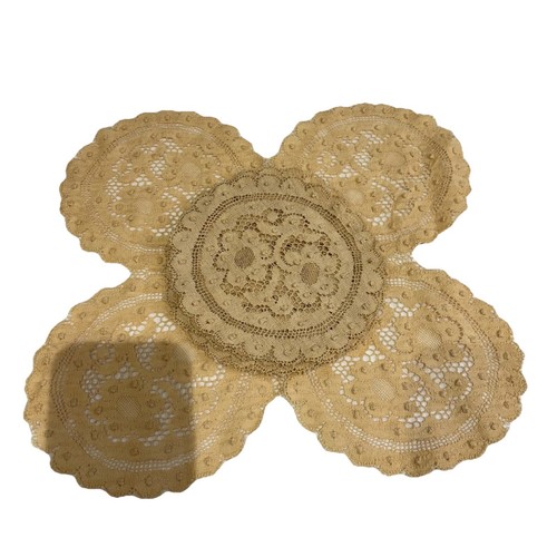 Antique lace doilies - doilies, set