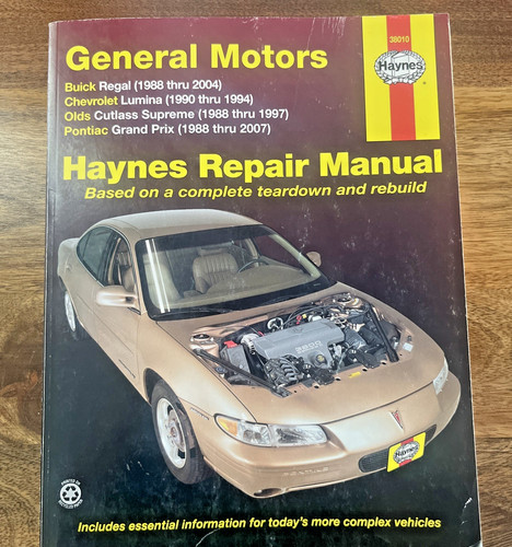 Haynes repair manual - haynes,
