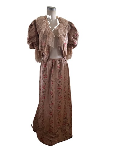 Vintage antique victorian - vintage, silk