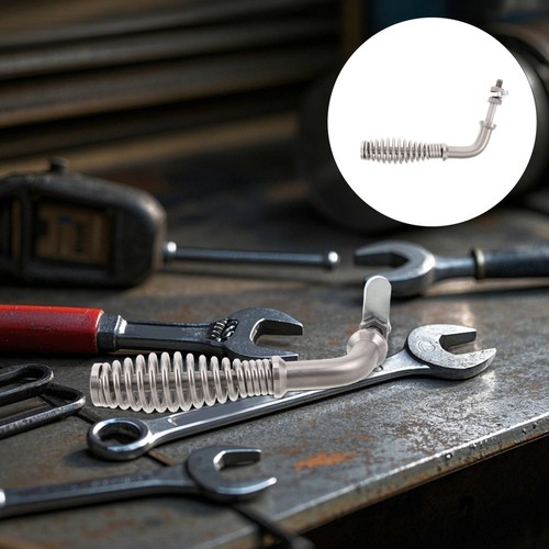 Wood stove spring handle - stove,