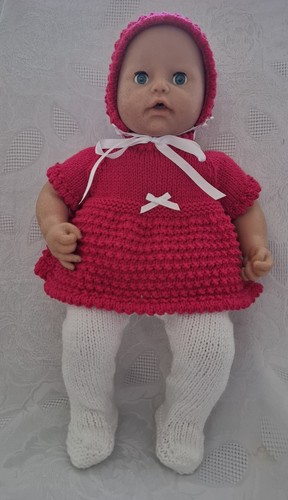Hand knitted dolls - dolls, clothes