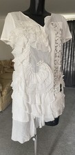 Elisa Cavaletti White Cotton