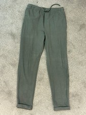 Mens Zara Tracksuit / Trouser Bottoms - Green - Small