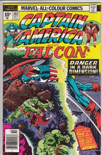 Captain america 202 1976 - 202,