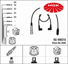 IGNITION CABLE KIT 0946 NGK I