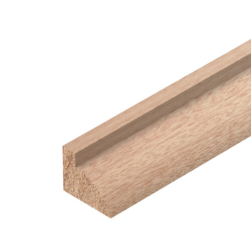 Hardwood glass bead - hardwood,