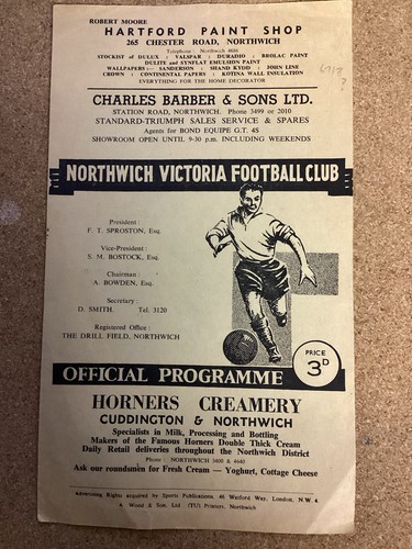 Northwich victoria frickley - northwich,
