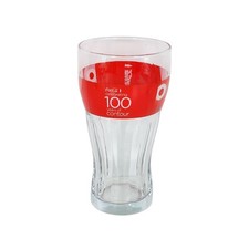Coca-Cola Celebrating 100 years of Contour Glass Tumbler (Coke Glass)