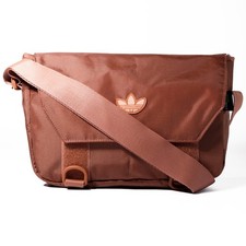 Adidas Originals Messenger Bag Brown Trefoil Cordura Shoulder Crossbody Retro