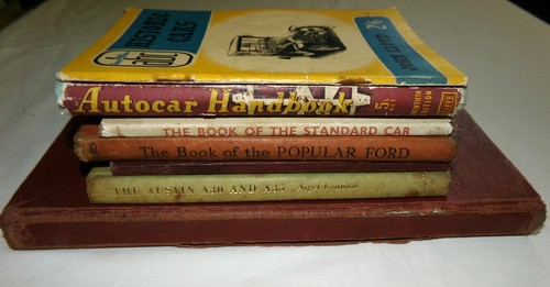 Lot vintage car - vintage, books