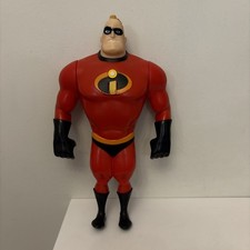Mr Incredible Action Figure Jakks Pacific The Incredibles Disney Toy 14" talking