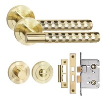 Bathroom Door Handle Knurled