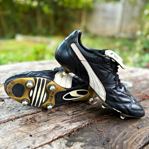 Puma king black - king, black/white/gold