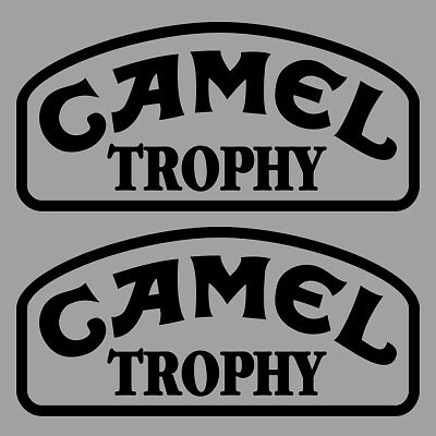 Camel trophy pair stickers - pair,