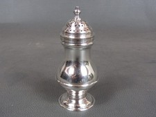 Antique George II sterling silver pepperette London 1753