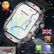 Military GPS Smart Watch Men
