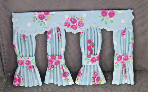 Dolls house curtains - , bay/patio