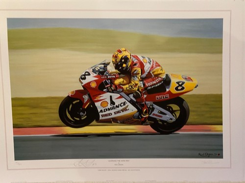 Chris walker signed motor - walker,