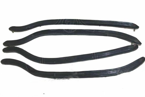 Black rear floor runners - floor,