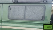 NEW Pair Rear Sliding Windows Kit for Land Rover Defender 90 110 Roof TINTED