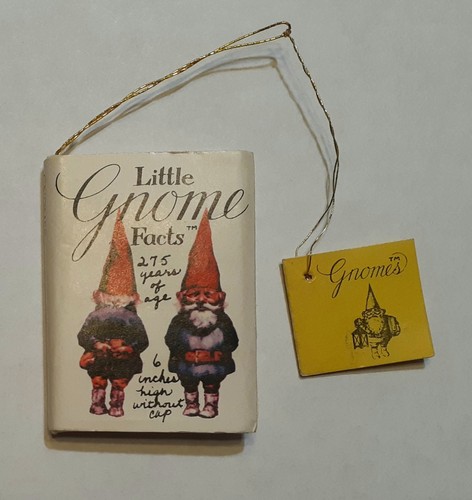 Vintage little gnome facts - vintage,