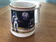 Prince William Apollo 11 First Moon Landing 22 Carat Gold Mug 1969
