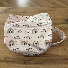 Rainbow large Wet Bag Handle Swimming Nappy Bag Changing Sports Gifts Buggy Pram