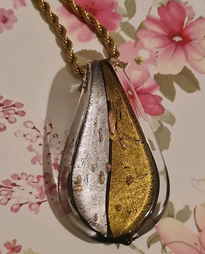 Murano venezia glass - glass, teardrop