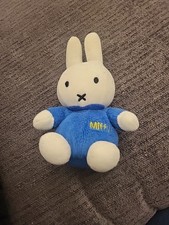 1990s CUTE MIFFY PLUSH SOFT TOY miffy BEANIE BUNNY Vintage no tags label 