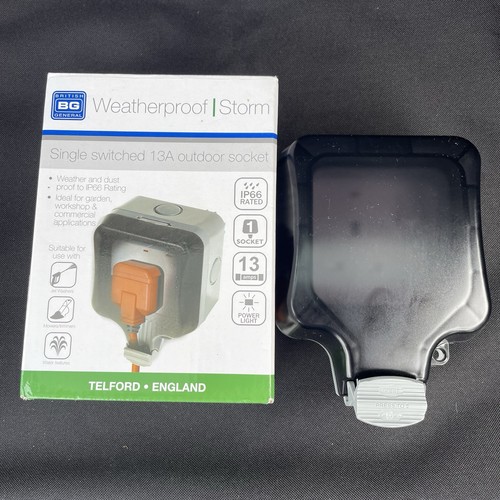 Storm ip66 weatherproof - bg, 13a