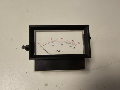 Sifam panel meter - 1ma, fsd