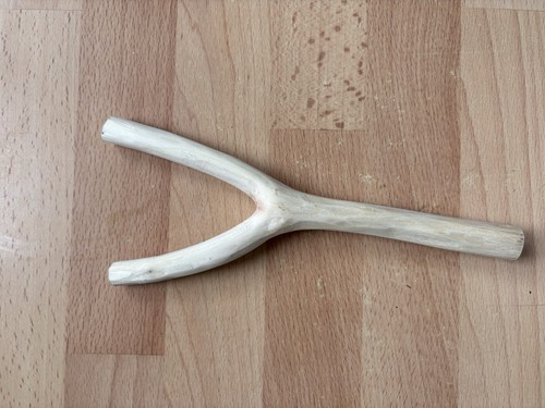 Wooden handmade catapult fork - catapult,