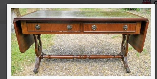 Wood drop leaf - wood, brown