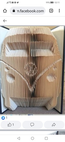 Handmade book art - art, vw