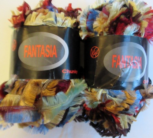 50g balls fantasia chunky - 2, x