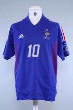 Original Authentic France 2002/04 Zidane #10 Home Shirt - M