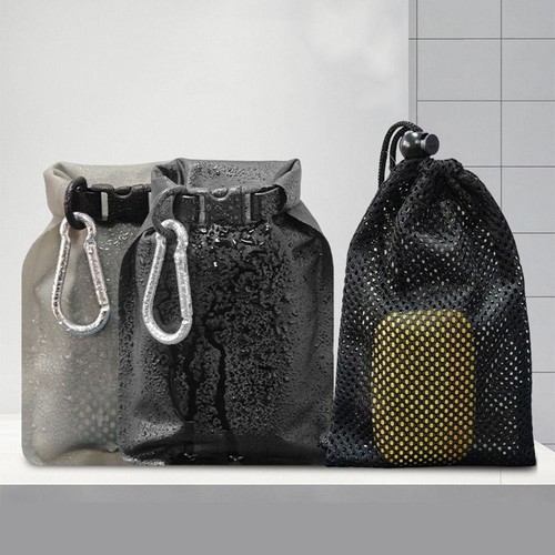 Portable sealed soap holder - soap,
