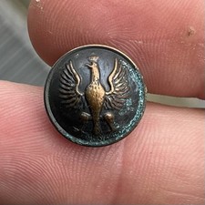 Polish Army - Rare WW2 Military Uniform Button - 15mm