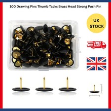 100 Drawing Pins Thumb Tacks