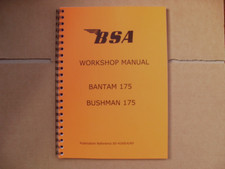 BSA BANTAM B175 AND BUSHMAN