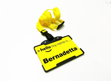 Hello My Name is ID Card Holder & Lanyard Badges Care Support Worker GP Surgery