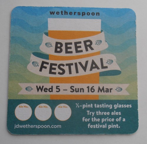 Wetherspoons beer festival - wetherspoons,