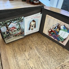 50 vintage birthday cards used in a book. Job lot 