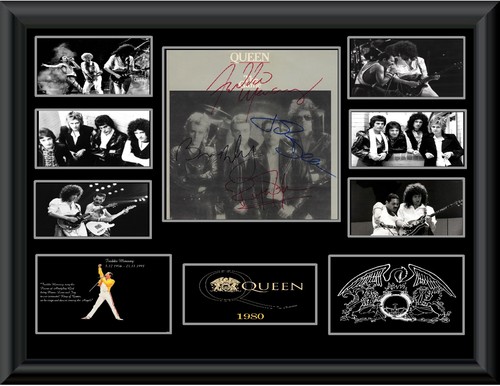 Queen band autographed - queen,