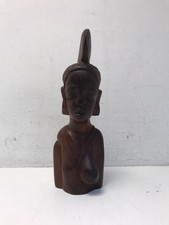 African Female Wood Carved