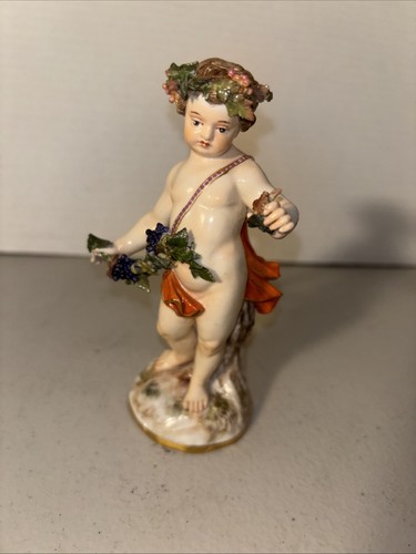 Antique meissen allegory - allegory, of