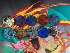 Pokemon 10 x TCG Flip Coins -