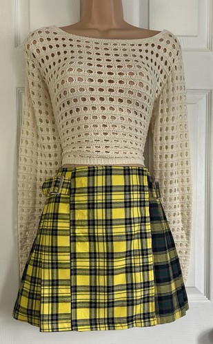 Topshop plaid buckle kilt mini - kilt,