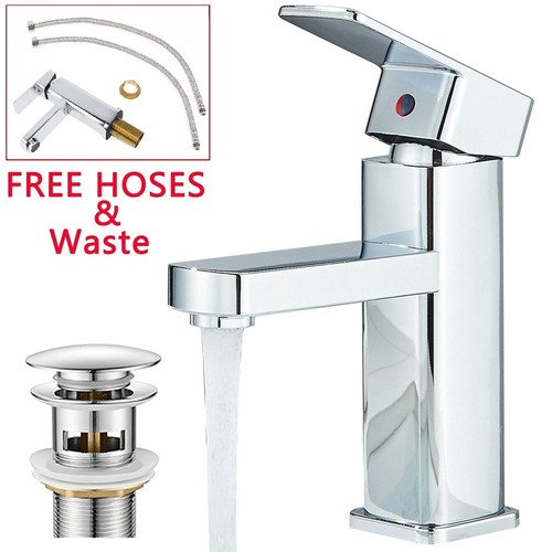 New square waterfall cloakroom - square,